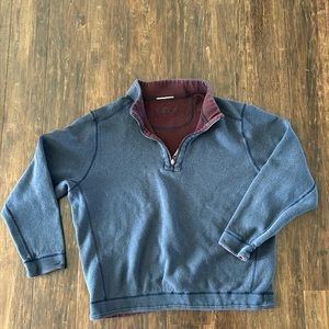 Reversable Tommy Bahama 1/4 zip